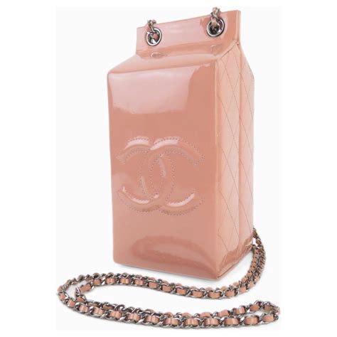 chanel milk carton replica|chanel bag cc lock.